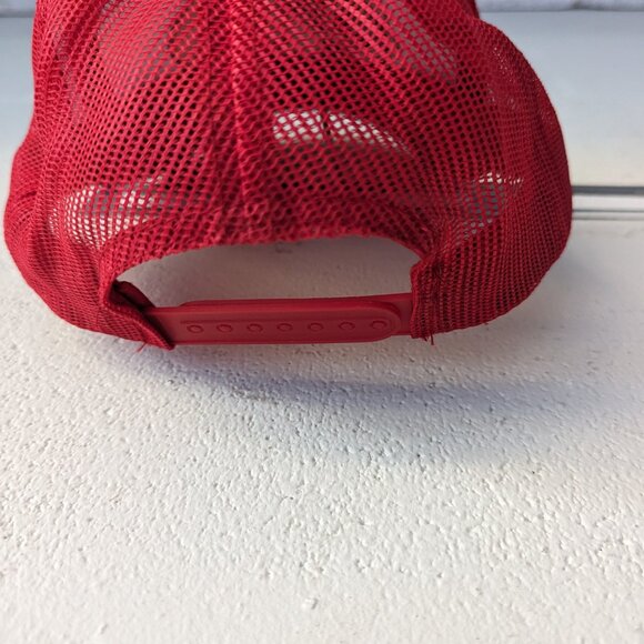 Leaping Bass Logo Cap Trucker Hat Snapback - Picture 4 of 7